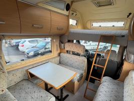 ARCA M 715 GLT MANSARDATO CON LETTO A CASTELLO TRASVERSALE / GARAGE